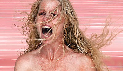 a dozen useless actions for grieving blondes #10, 2009C Type photographPaper: 30 1/2 x 50 3/16 inches (77.5 x 127.4 cm)Frame: 31 3/4 x 51 1/2 inches (88.3 x 130.8 cm)