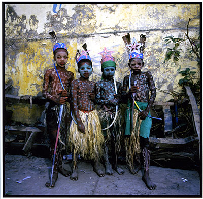 © Phyllis GalemboLes Indians, Jacmel, Haiti