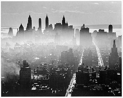 Andreas FeiningerView from Midtown Manhattan, New York. ©AndreasFeiningerArchive.com