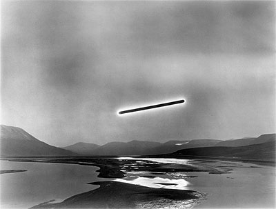 Hans-Christian Schink, aus der Serie 1h, 09/17/2006, 8:45 am - 9:45 am, N 78°13.370' E 015°40.024', Silbergelatine-Abzug 2006