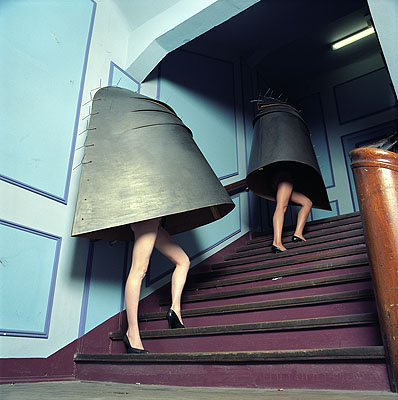 Olaf Martens, aus der Serie Patina, Conny, Anke, Specks Hof, Leipzig 1991, C-print