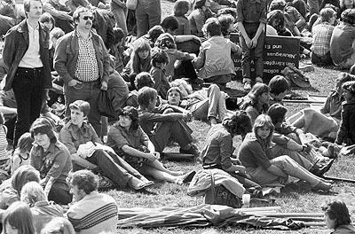 FDJ Pfingsttreffen der Jugend, Nordhausen, 1983 © Olaf Martens