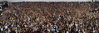 Andreas GurskyTote Hosen, 2000© Andreas Gursky/VG Bild-Kunst, Bonn/ SAVA, Buenos Aires 2009C-print208 x 508 cmLa Colección JumexMexico