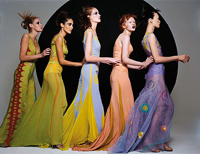 Haute Couture, Vogue Germany 1997 © MICHEL COMTE / I-Management