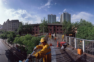 Detail fromMIAO XIAOCHUN, J15 2007/5/13, 2009C-Print, 42 x 160 cm, Ed. 2, 25 x 95 cm, Ed. 4Zoom