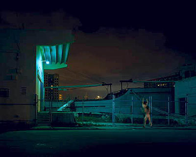 Nocturnal # 14 48x 60 inch edition of 620x25 inch edition of 9 Cromogenic prints on Kodak Ultra Endura paper