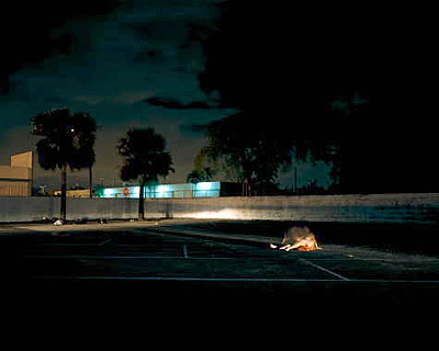 Nocturnal # 16 48x 60 inch edition of 620x25 inch edition of 9 Cromogenic prints on Kodak Ultra Endura paper