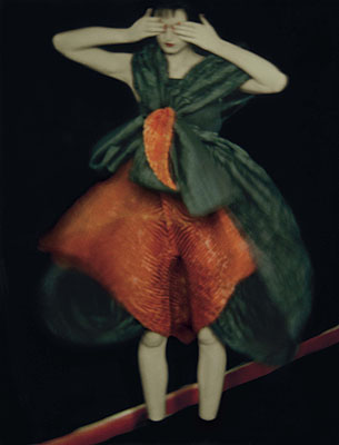 © Sarah Moon, Teresa Stewart for Issey Miyake, 1995, Color pigment print, 74 x 57 cm, Edition of 15