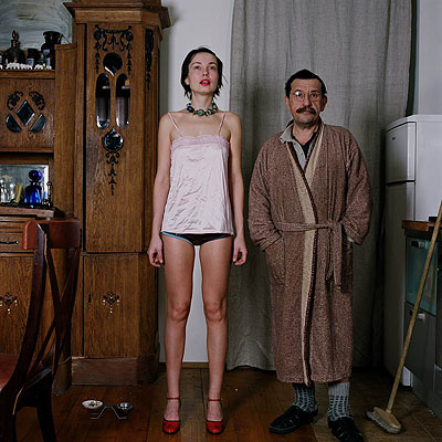 © Alla Esipovich 'Anatolij Belkin and girl-friend', colour photograph