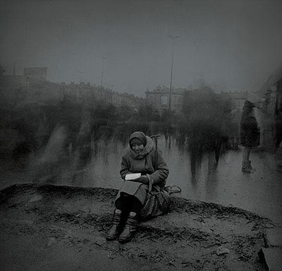 Alexey Titarenko, Untitled (Begging Woman), 1999, gelatin silver print