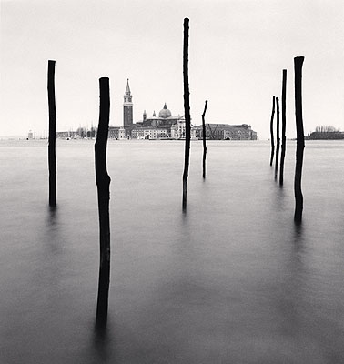 Basilica and Eight Poles, Venice, Italy, 1990 © Michael Kenna