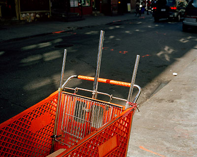 O.T. (Einkaufswagen / New York) 2008 Foto: Jörg KoopmannCourtesy Galerie Sonja Junkers