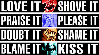 Barbara Kruger, Untitled (It), 2010 (details) courtesy of the Artist