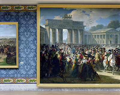ROBERT POLIDORIEntrée de Napoléon à Berlin by Charles Meynier, 1810 Attique du Midi, Aile du Midi - Attique Chateau de Versailles, 2009