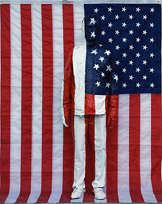 American national Flag, Digital C-Print, 118 x 150 cm, Edition of 8