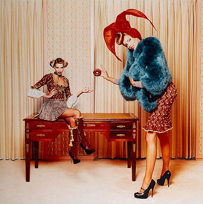 Lot 123 Inez van Lamsweerde & Vinoodh MatadinDonut, Kym, for Vivienne Westwood, 1994C-type print, signed by both artists, edition 2/3, 183 x 183cm£12,000-15,000