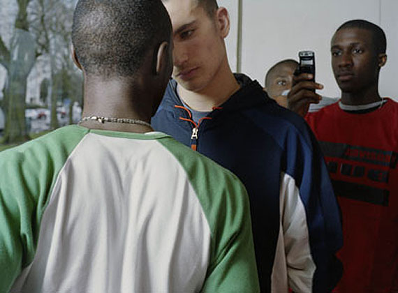 Mohamed Bourouissa, Le téléphone, 2006. Courtesy of the artist & Galerie Les filles du calvaire, Paris (Dr Kenneth Montague / The Wedge Collection)