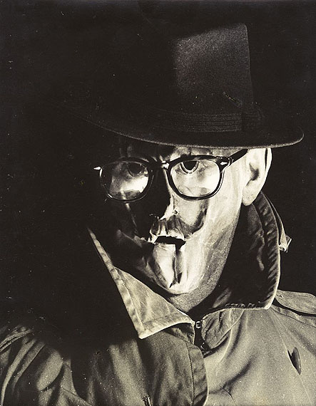 Erwin Blumenfeld MASQUE (SELF-PORTRAIT). Ca. 1958&ndash;1961 Vintage. Gelatin silver print. 13 3/8 x 10 1/2 in. On the reverse estate stamp.