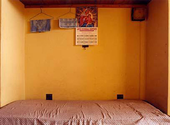 Zwelethu MthethwaUntitled from "Empty Beds" series, 2002Chromogenic color print, 25 &frac12; x 34 in.Courtesy the artist and Galer&iacute;a Oliva Arauna, MadridImage Courtesy Jack Shainman Gallery, New York