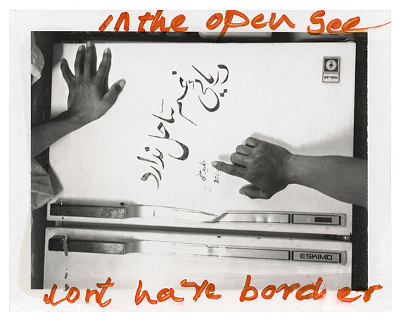 Open See, Greece, 2005 © Jim Goldberg/ Magnum Photos
