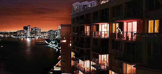 © DAVID DREBIN, MIAMI AT NIGHT