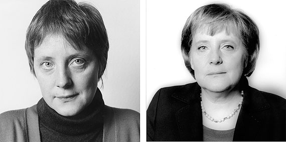 © Herlinde Koelbl: aus der Serie Spuren der Macht, Angela Merkel, Bonn 1991 – Berlin 2006