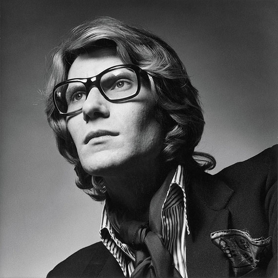 Jeanloup SieffYves Saint Laurent, Paris, 1969Modern PrintNot signed40 x 50 cm