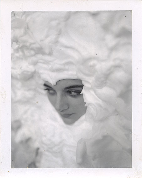 Mark MorrisroeUntitled [Lynelle], c. 1985T-665 Polaroid, 10.7 x 8.5 cm© The Estate of Mark Morrisroe (Ringier Collection) at Fotomuseum Winterthur