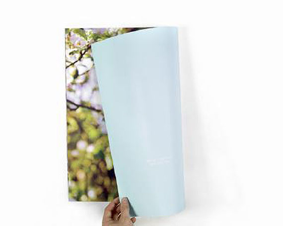 Miklos Ga&aacute;l, Viewing an Apple Tree, 2009, artist book. 5-colour silkscreen printing, 9 spreads each 43,5 x 57 cm