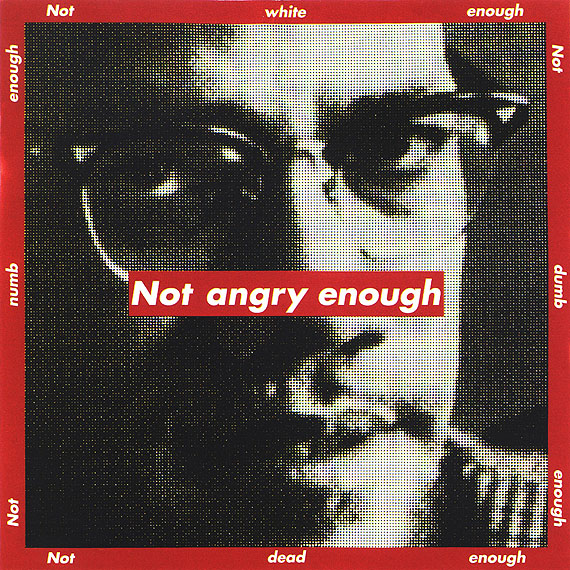 Barbara Krugernot angry enough, 1997