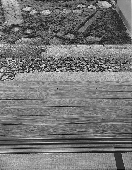 Steinstufen und Pavimente, Haupteingang des Alten Shoin-Baus