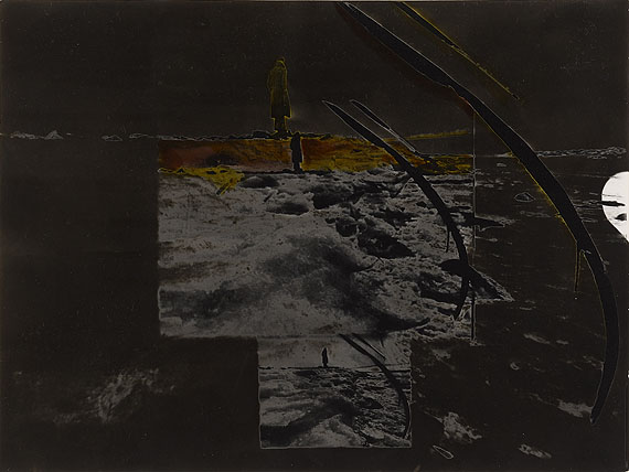 Untitled, early 1970s. Gelatin silver print hand coloured 18 x 24 cm