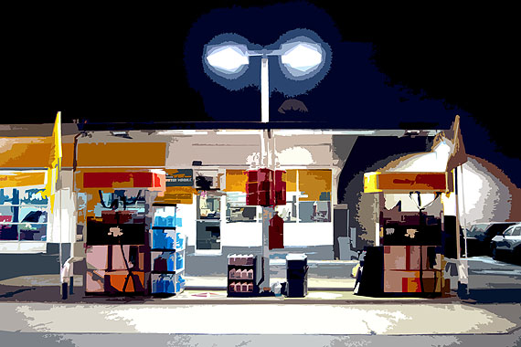 © Daniela Finke, Gas station