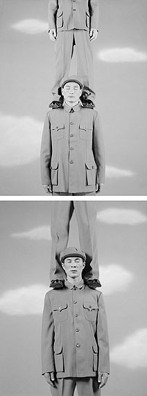 WANG NINGDE: "Some Days No. 60 (Diptych)" (2009) Silver Gelatin. 50x40cm x 2 - Ed. of 10; 60x50cm x 2 - Ed. of 10; 160x123cm x 2 - Ed. of 10. © Wang Ningde. Courtesy of m97 Gallery.