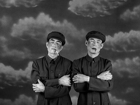 WANG NINGDE: "Some Days No. 7" (2001) Silver Gelatin. 50x40cm x 2 - Ed. of 10; 60x50cm x 2 - Ed. of 10; 160x123cm x 2 - Ed. of 10. © Wang Ningde. Courtesy of m97 Gallery