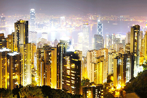 Hongkong Lights, 2010© David Drebin