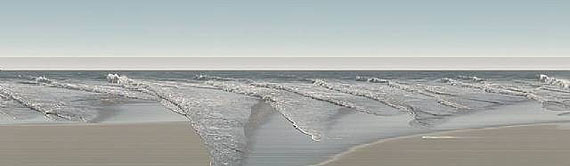 Galerie DeschlerJay Mark Johnson, Point dume waves #1, 2007. Fotografie, 110 x 380 cm