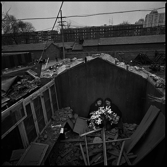 RongRong & inri, Liulitun, Beijing 2003 No. 8, 2003, Gelatin silver print, 100 x 100 cm (Edition of 8) / 50.8 x 61 cm (Edition of 12). (Image courtesy of the artists and Blindspot Gallery)