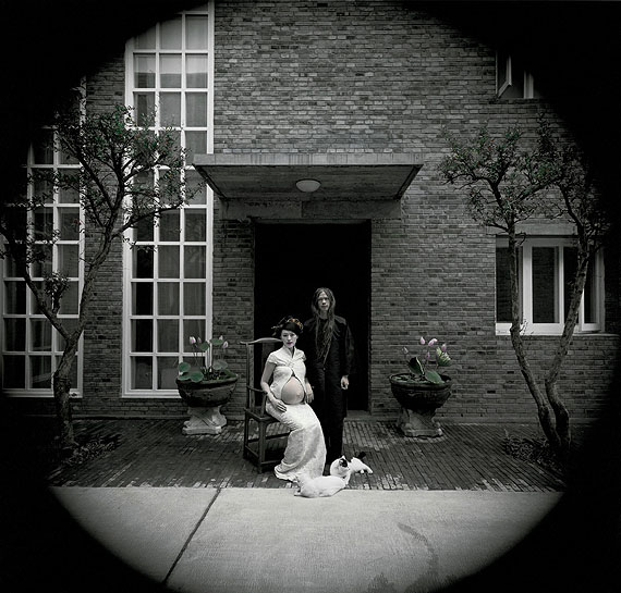 RongRong & inri, Caochangdai, Beijing 2004 No. 2, 2004, Hand-dyed gelatin silver print, 102 x 109 cm (Edition of 8) / 50.8 x 61 cm (Edition of 12). (Image courtesy of the artists and Blindspot Gallery)