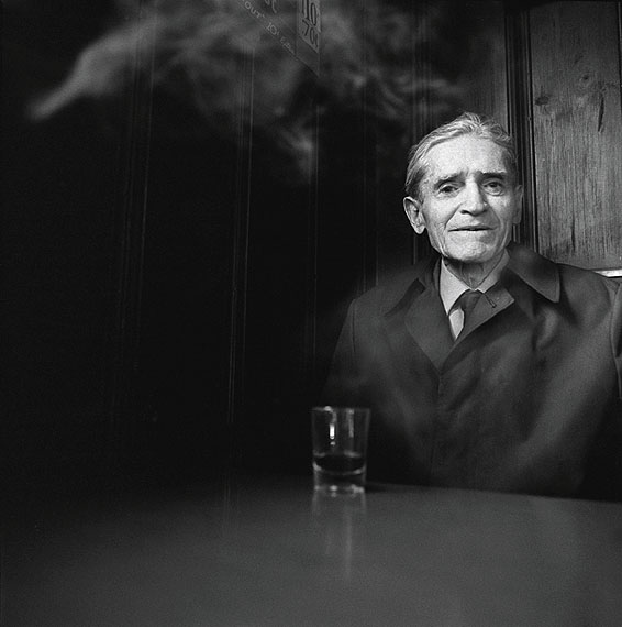 USA. New York City. 1987. Man in bar © Hally Pancer