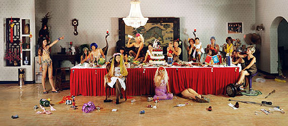 China Mansion (Detail) color photograph 30 x 300 cm, edition of 20 60 x 600 cm, edition of 10 120 x 1200 cm, edition of 8 2003