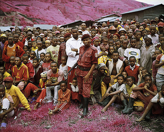 Richard Mosse, Tutsi Town, North Kivu, Eastern Congo, 2010Digital C-type, facemounted to plexi, mounted on dibond183 x 244 cmRichard Mosse courtesy The Empty Gallery
