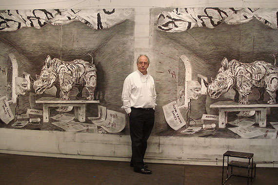William Kentridge in seinem StudioFoto: Anne McIlleron