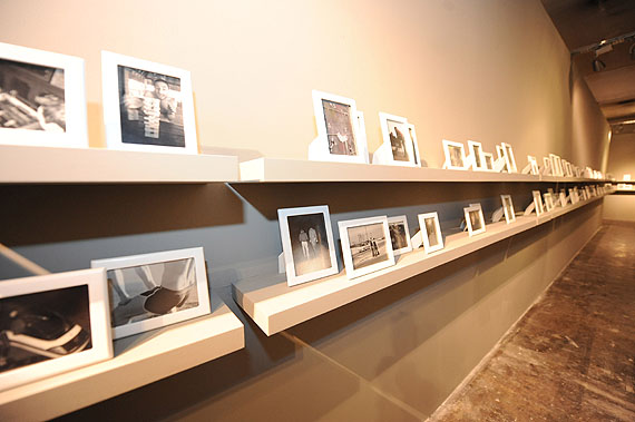 MICHAEL ELMGREEN & INGAR DRAGSETThe Black and White Diary, Fig. 5, 2009365 black-and-white and desaturated color printsDimensions variableCourtesy Galeria Helga de Alvear, Madrid, SpainPhotography: MUSAC and artists