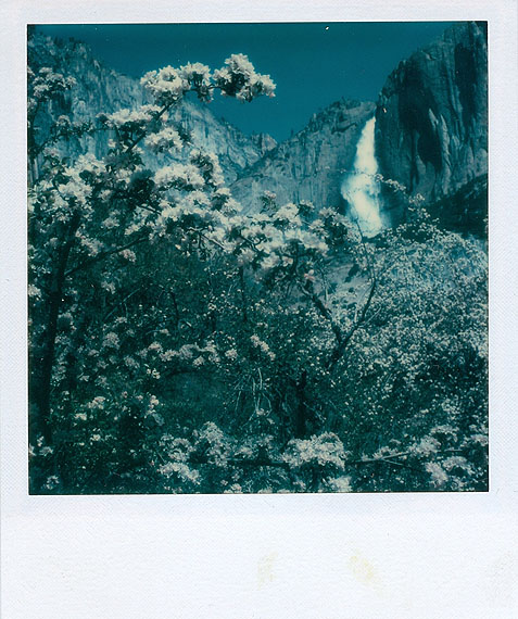 Ansel AdamsYosemite Falls1979, Polaroid SX-70© The Ansel Adams Publishing Rights Trust