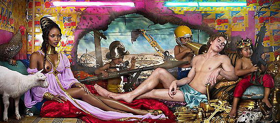 © David LaChapelle, The Rape of Africa, 2009