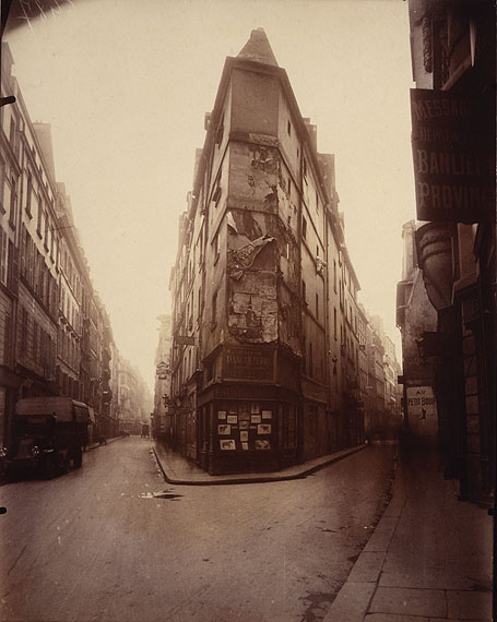 Coin rue de Seine 1924 &copy; Eug&egrave;ne Atget /George Eastman House