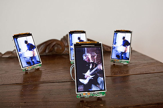 Rub&eacute;n Ramos BalsaOrquesta de Musicos Callejeros (Orchestra of Street Musicians), 2007-11Video on miniature screensDimensions variableCourtesy Rub&eacute;n Ramos BalsaPhoto: Singapore Art Museum