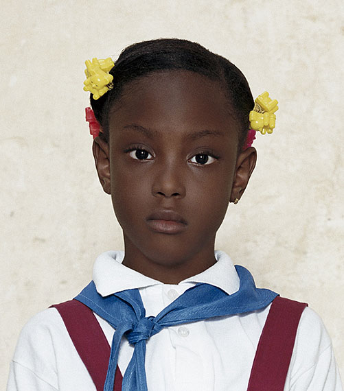 Desiree Dolron Escuela Julio Mella (School Girl) 2002© Desiree Dolron