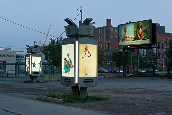Installation view of Fair Warning/Rebranded/Remember Me, © Toni Hafkenscheid